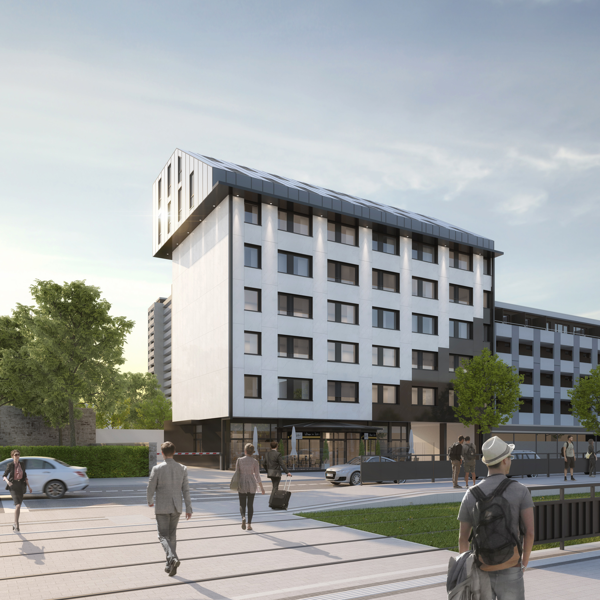 Aufstockung und Sanierung 'Kaiserallee 13' in Karlsruhe