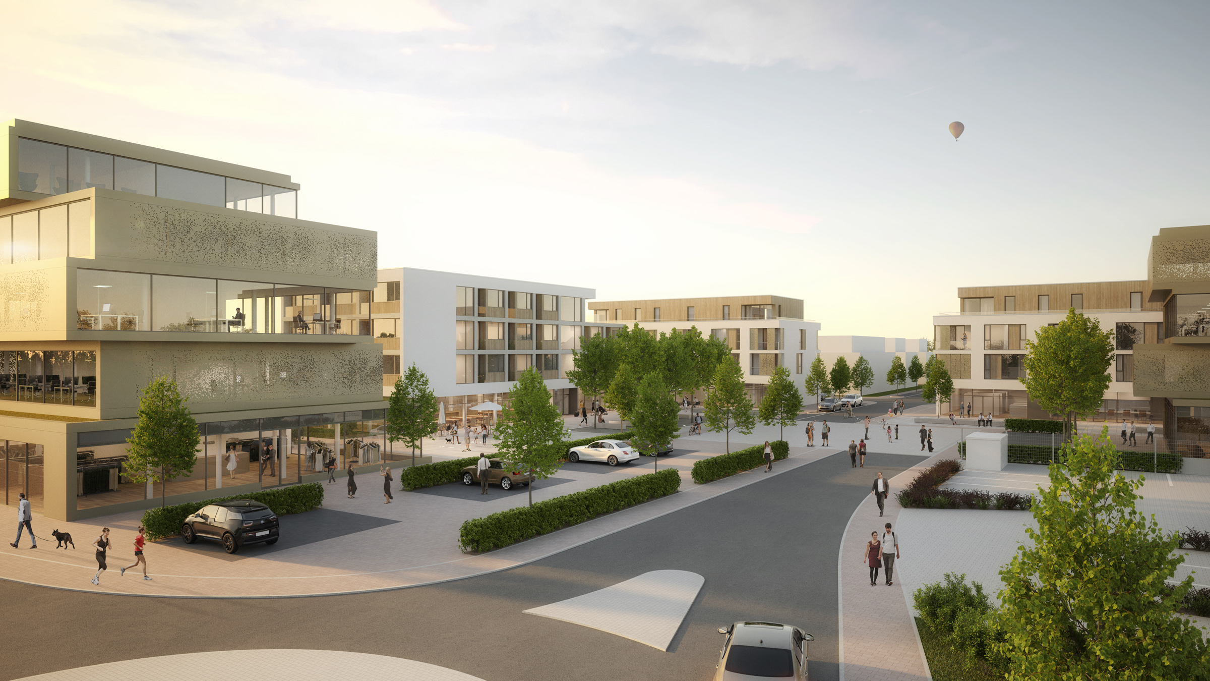 Wettbewerb 'Neue Mitte Linkenheim' - 1. Rang