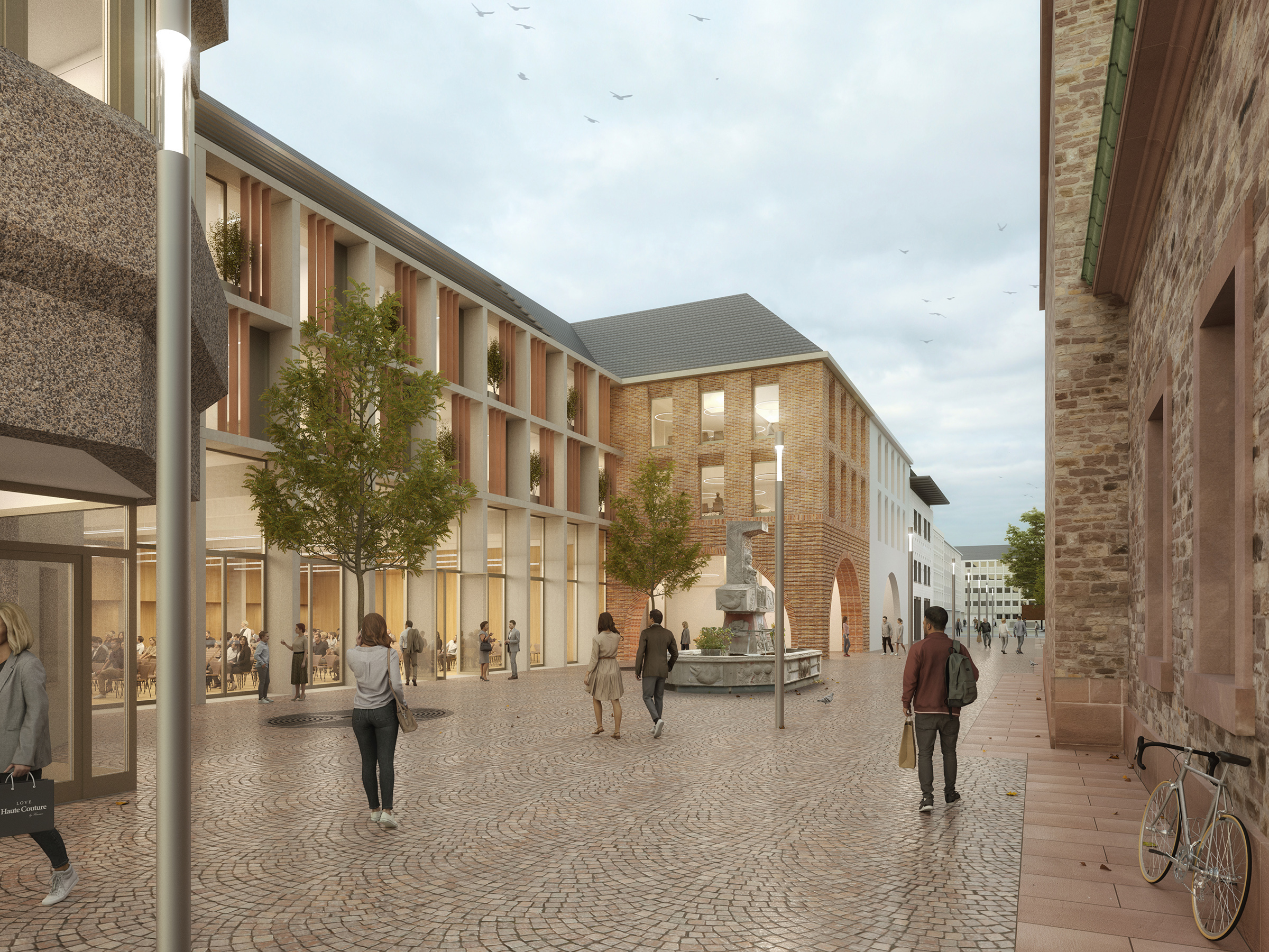 Wettbewerb "Forum St.Stephan Karlsruhe" - 3. Preis