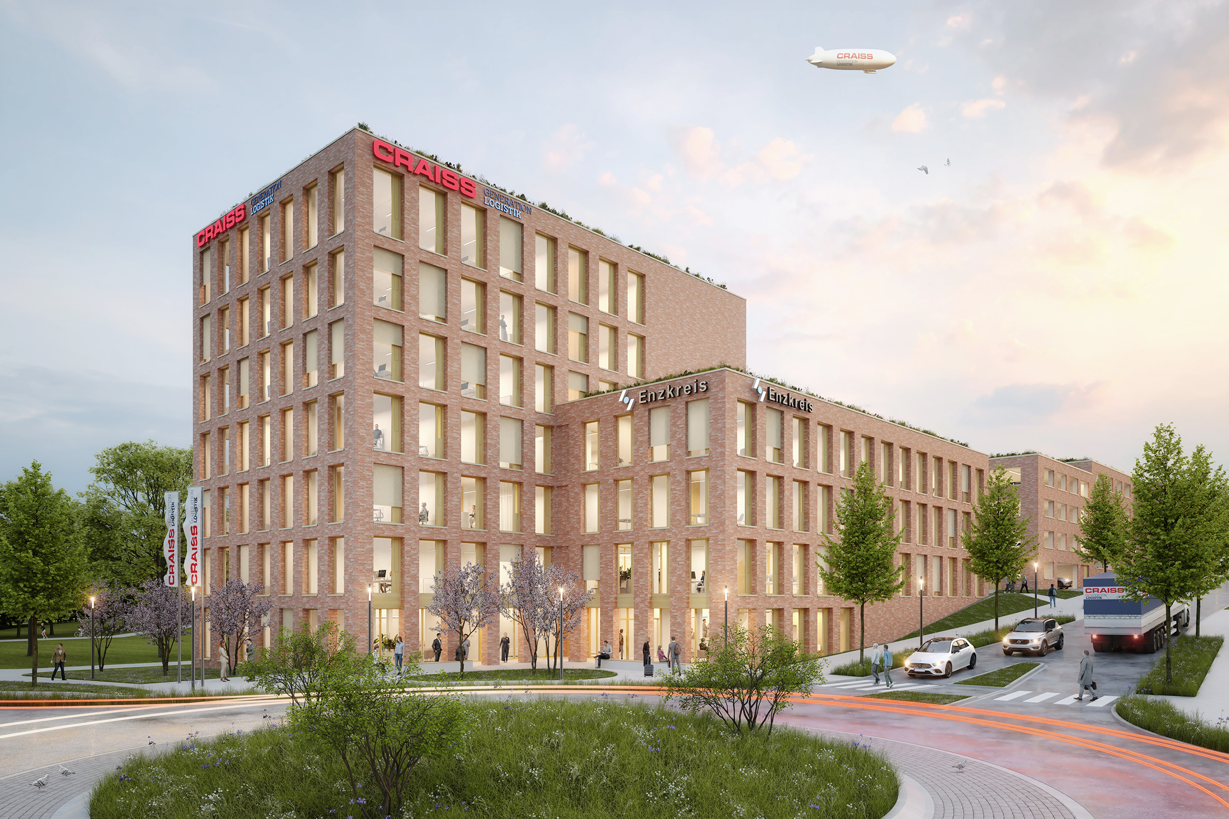 Wettbewerb Verwaltungsensemble Craiss, Mühlacker